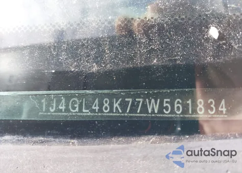 2007 Jeep Liberty Sport from USA, damaged, VIN 1J4GL48K77W561834